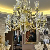 یک جفت لوستر  ۱۲ شاخه