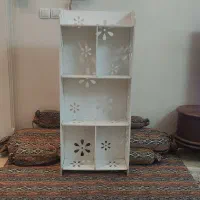 استند شلف کتابخانه قفسه طبقه ای پی وی سی