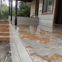 کاشی کاری سنگ کاری کف نرده