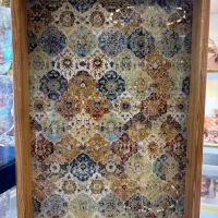 سینی چوبی|ظروف سرو و پذیرایی|تهران, دبستان|دیوار
