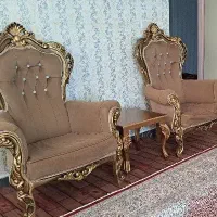 مبل سلطنتی ۹ نفره|مبلمان خانگی و میز عسلی|پارسآباد, |دیوار