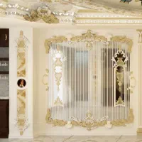 گچبری  سقف ابزار قاب بندی دیوار جاسک تنکابن