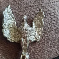 عقاب برنجی آبکاری شده بکربکر قدیمی