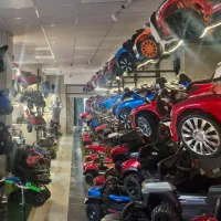 ماشینـ+شارژیــ هامین کد58کودکان قرمزوآبی رنگی/+