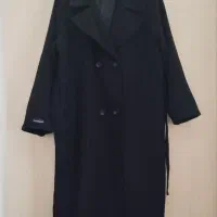 بارانی و پالتو زنانه به رنگ مشکی در حد نو|لباس|اردبیل, |دیوار