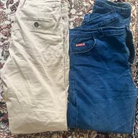 دو عدد شلوار کتان ولی هرکدام ۱۰۰تومن