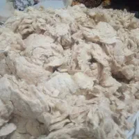 پشم گوسفندی تمیز ومرتب