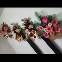 ۴عدد دست گل مصنوعی