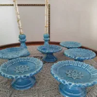 ظرف سفالی خوش رنگ|صنایع دستی و سایر لوازم تزئینی|بندر امام خمینی, |دیوار