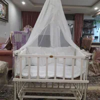 تخت کنار مادر تمام چوب|تخت و صندلی بچه|اصفهان, مهدی آباد|دیوار