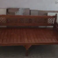 تخت سنتی چوبی