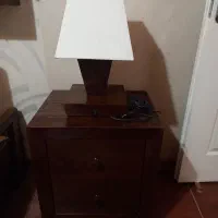 سرویس خواب تخت دو نفره و میز توالت و یک پا تختی