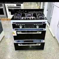 اجاق گاز۵ شعله تمام استیل|اجاق گاز و لوازم برقی پخت‌وپز|ورامین, قويينک زهری|دیوار