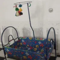 گهواره و تشک گارد دار و تشک بازی ۳۰۰تومان|تخت و صندلی بچه|فیروزآباد (فارس), |دیوار