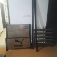 تخت یک نفره با تشک و پاتختی|تخت و سرویس خواب|اهواز, نادری|دیوار