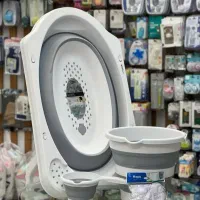 تخت سیلیکونی وان تاشو/سیسمونی نوزاد کامل قصر کودک|اسباب و اثاث بچه|کرمانشاه, |دیوار