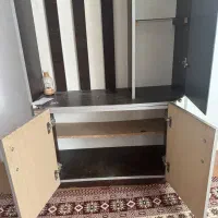 جاکفشی چوبی آینه دار، جالباسی|جاکفشی، کمد، دراور|بیرجند, |دیوار