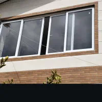 انواع شیشه ودرب پنجره پی وی سی والمینیوم|آینه|کرمان, |دیوار