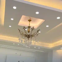 دو عدد لوستر الماس