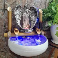 آبنمای سرامیکی فرشته دعاگو طرح لاکچری|صنایع دستی و سایر لوازم تزئینی|تهران, آهنگ|دیوار