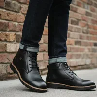 کفش تخت ساقدار مردانه مدل cat