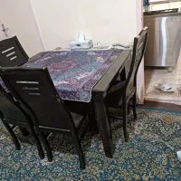 میز نهارخوری با مبل راحتی