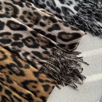 شال موهر ریشه دار طرح پلنگی وارداتی|لباس|تهران, حسین‌آباد|دیوار