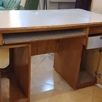 میز تحریر وکامپیوتر چوب تمام