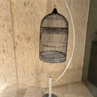 قفس پرنده پایه دار فلزی