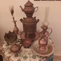 ظروف مسی و لاجوردی