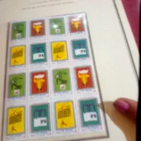 آلبوم تمبر کلکسیونی|کلکسیون سکه، تمبر، اسکناس|تهران, ستارخان|دیوار