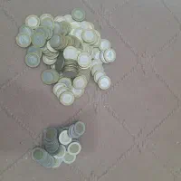 ۲۵ تومانی و ۵۰ تومانی دو رنگ ۲رنگ