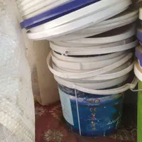 فروش سطل خالی رنگ بسیار تمیز|ظروف نگهدارنده، پلاستیکی، یک‌بارمصرف|نیشابور, ناسیونال|دیوار