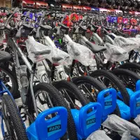 دوچرخه ترکدار سبدار /گل گیر فلزی تایر بادی+