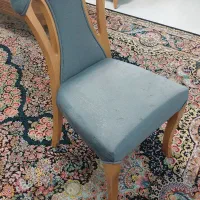 دو عدد صندلی مدل لنگر چوبی