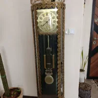 ساعت ایستاده برنجی