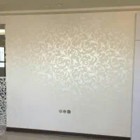 نقاشی ساختمان و کاغذ دیواری اصل|خدمات پیشه و مهارت|کرمانشاه, |دیوار