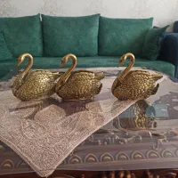 سطل و جا دستمالی برنز خیلی سنگین|صنایع دستی و سایر لوازم تزئینی|سهند, |دیوار