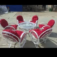 فروش انواع سرویس میز وصندلی ویلایی تاب ویلایی