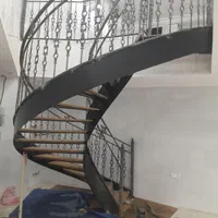 نرده  پله های دوبلکس  خم گرد و دکوراتیو|خدمات پیشه و مهارت|کرمانشاه, |دیوار