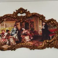 عسلی و بین مبلی . تابلومخمل . میزتلفن