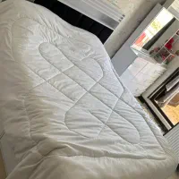 سرویس خواب دو نفره سفید در حد نو
