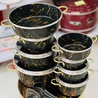 سرویس قابلمه ۱۴پارچه با کفگیر ملاقه