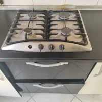 فروش کابینت ام دی اف با هود و گاز رومیزی