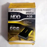هارد اکسترنال250(250G)،اصلی سیلیکون پاور،در حد نو