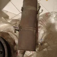 منبع اگزوز فابریک خودرو سالم و تمیز