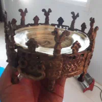 منقل برنجی قدیمی