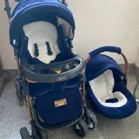 کالسکه و کریر پارچه مخمل