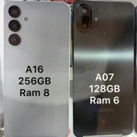 گوشی سامسونگ A17 و A16 و A07 در حد نو