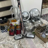 آینه بنزی و فدرالی و قالپاق شورلتی‌وتزیینات نیسان|قطعات یدکی و لوازم جانبی|شهریار, شهریار|دیوار